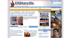 Desktop Screenshot of chanarcillo.cl