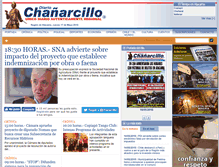 Tablet Screenshot of chanarcillo.cl